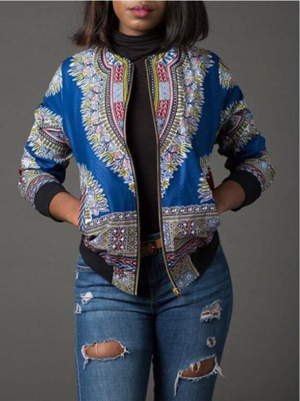 Dashiki - Afrikanisches Design Kurz Jacke