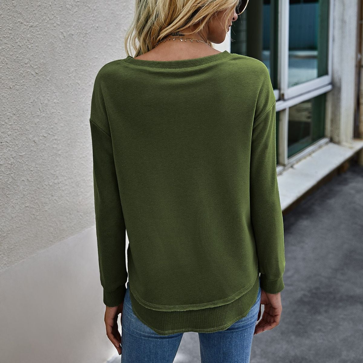Benedikta - Casual Sweatshirt mit eleganter Passform