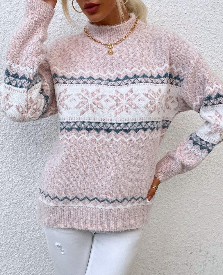 Aline - Winterlicher Pullover